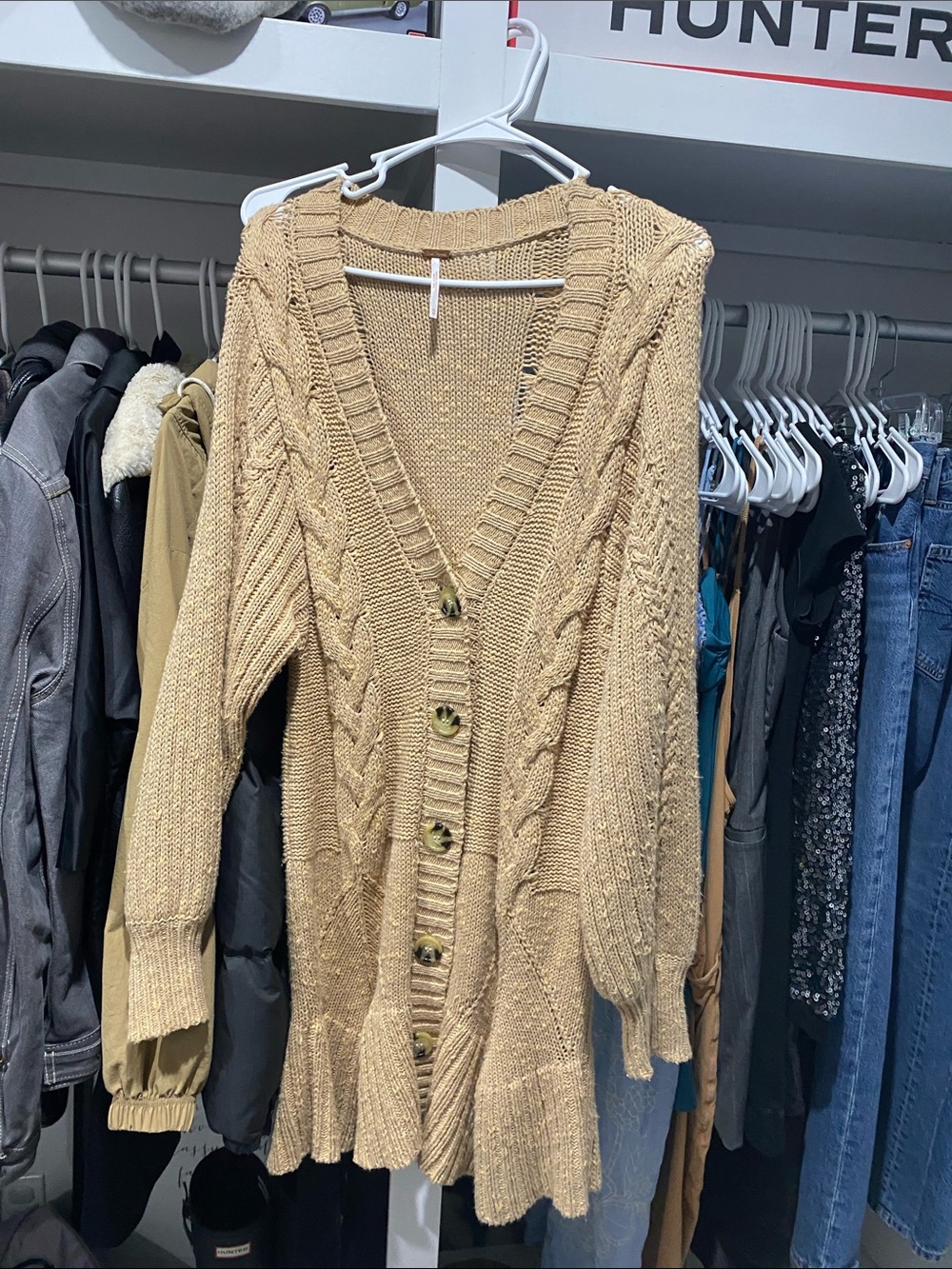 Free people cardigan dress